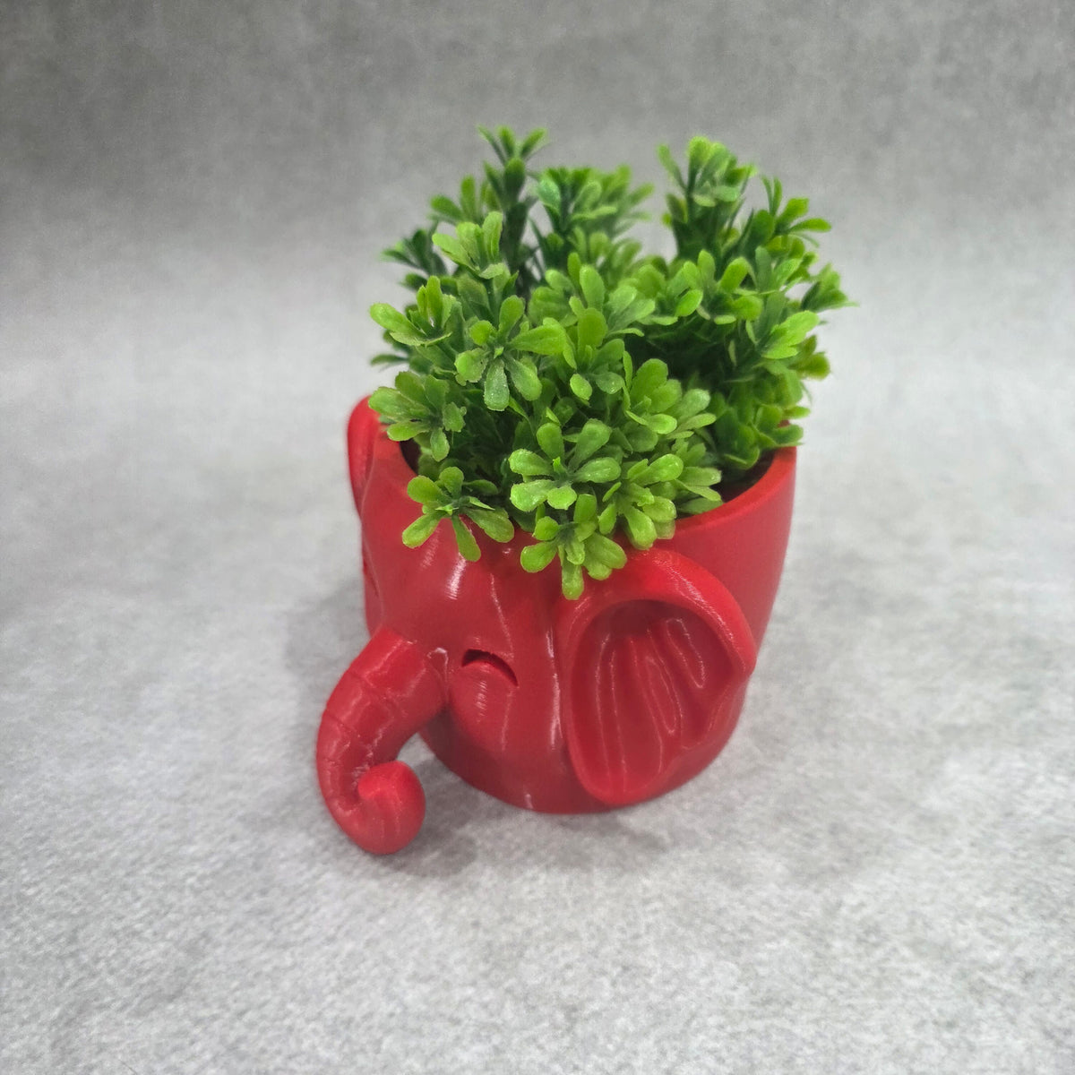 Elephant Face Shaped Tree Planter | Elephant Face Inspired Flower Pot