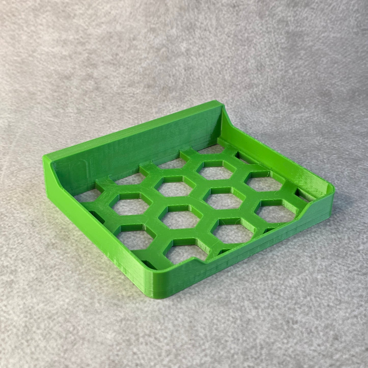 Honeycomb Utility Tray – Multipurpose Organizer for Bathroom, Kitchen & Desk