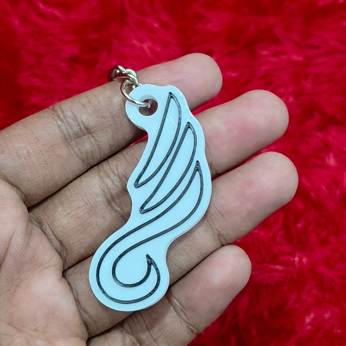 Kurama Clan Symbol Keychain | Naruto Anime Keychain