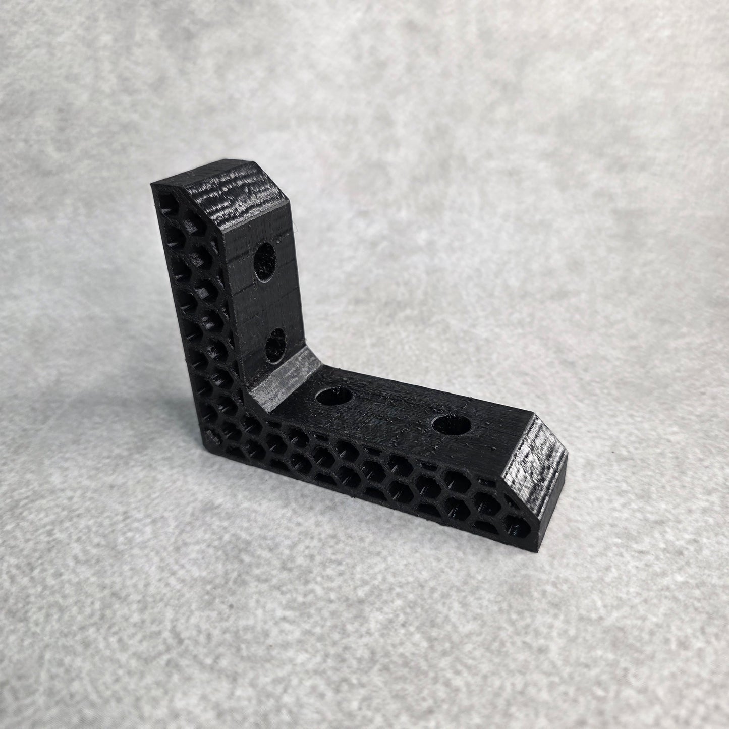 Honeycomb L-Shaped Corner Bracket 80 x 100 mm | Table Top, Wall Shelf & Panel Support