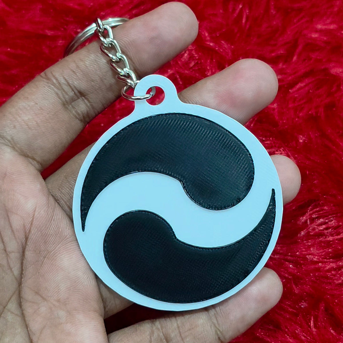 Kohaku Clan Symbol Keychain | Naruto Anime Keychain