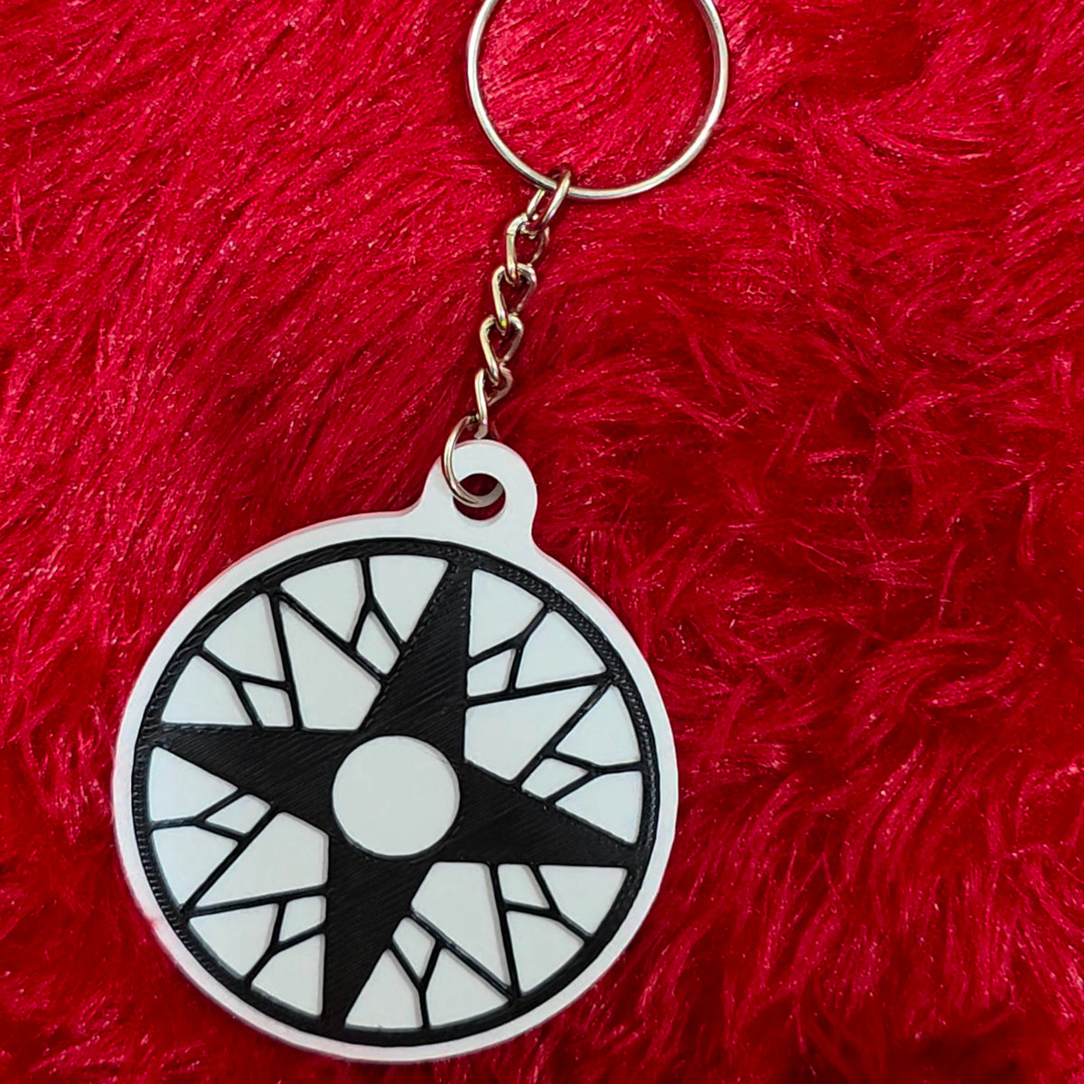 Otsutsuki Clan Symbol Keychain | Naruto Anime Keychain