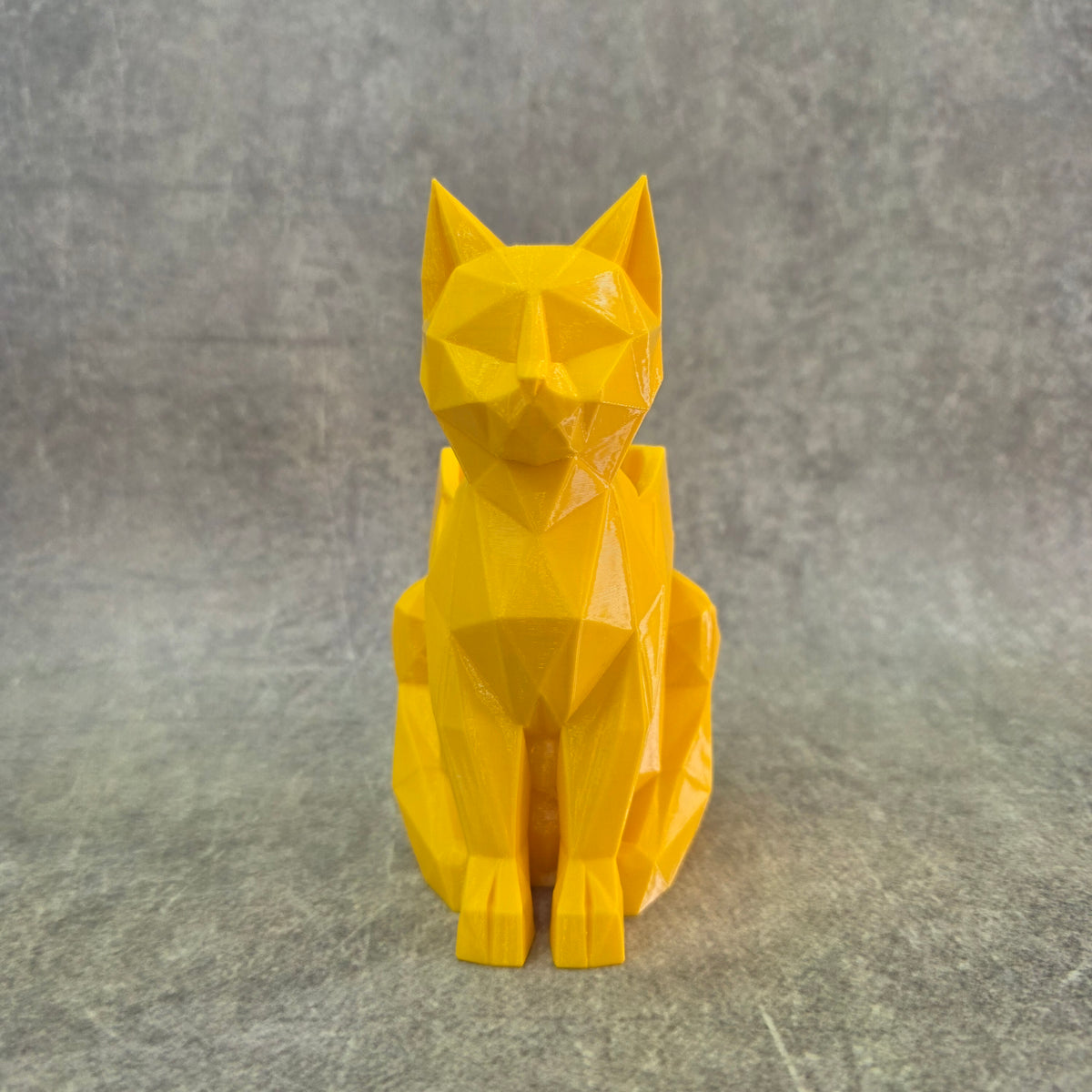 Geometric Cat Pen Holder | Asthetic Pen Holder for Office and Home