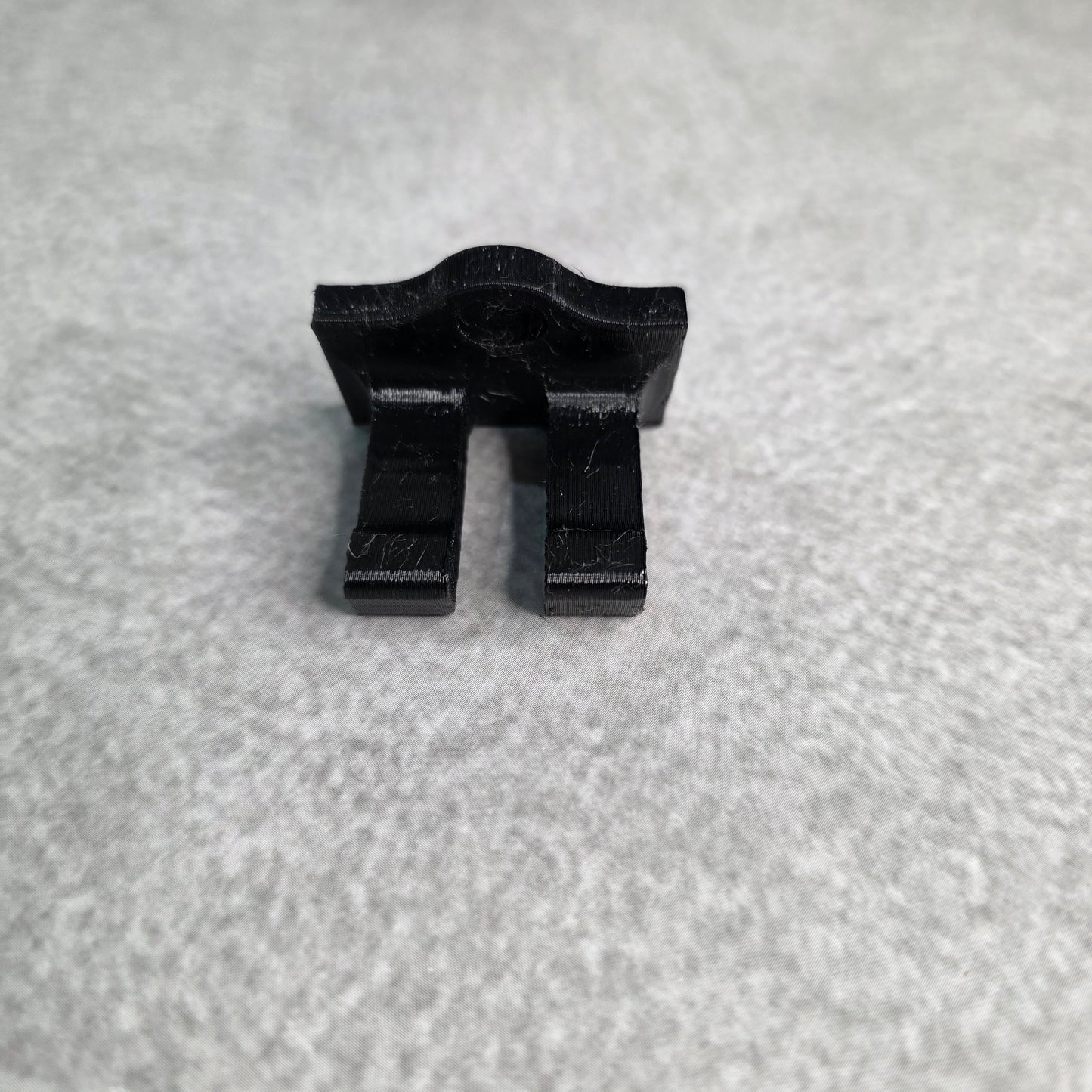 Twin Arm Wall Hook | 15 Degree Upswept Double Prong Hook with 10 mm Slot