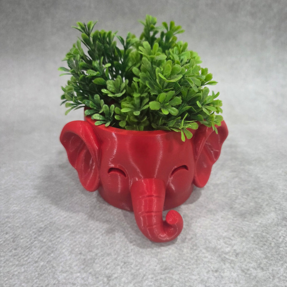 Elephant Face Shaped Tree Planter | Elephant Face Inspired Flower Pot