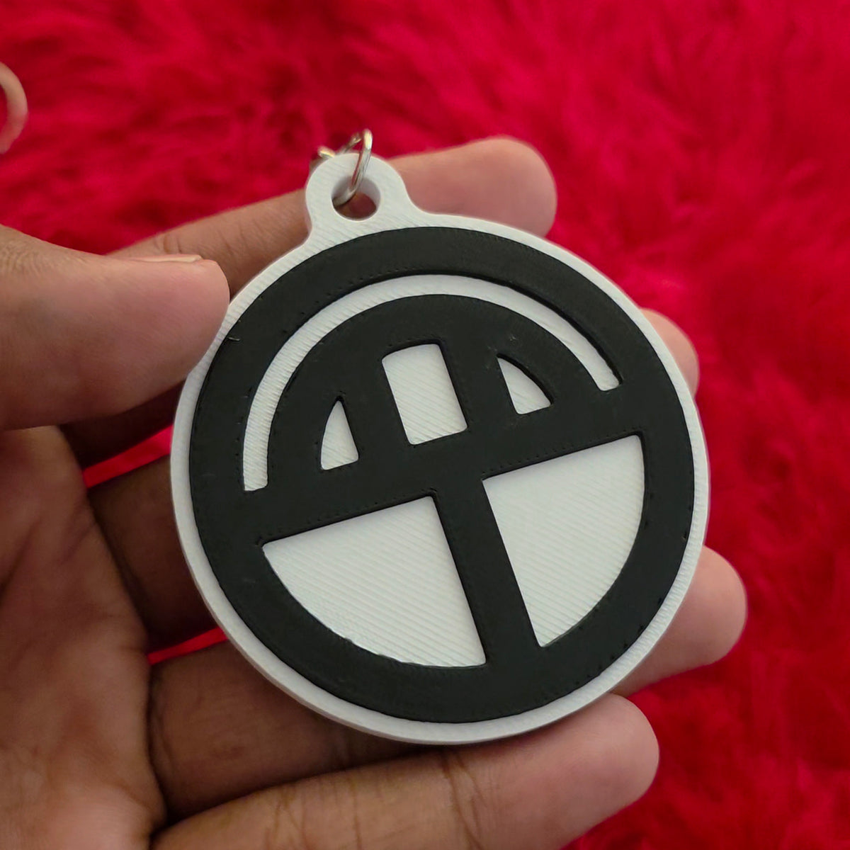 Yamanaka Clan Symbol Keychain | Naruto Anime Keychain