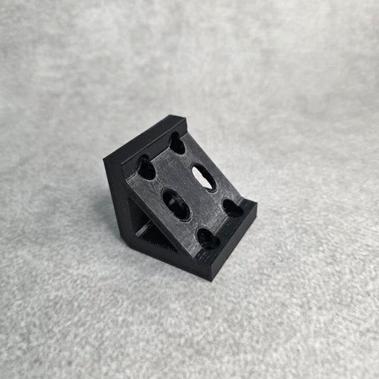 2 Inch Aluminium Channel Corner Bracket | 50 x 50 mm Perpendicular Fixing Bracket for Section Frames