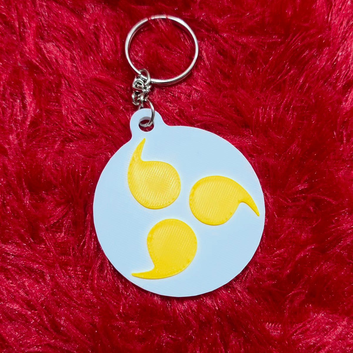 Shirogame Clan Symbol Keychain | Naruto Anime Keychain