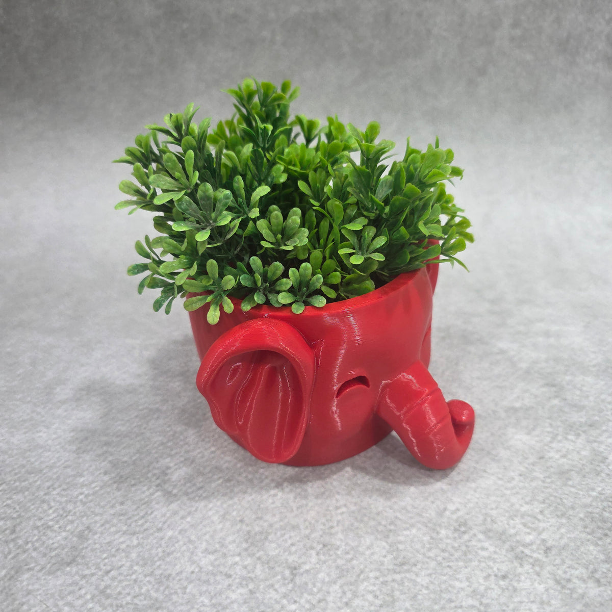 Elephant Face Shaped Tree Planter | Elephant Face Inspired Flower Pot