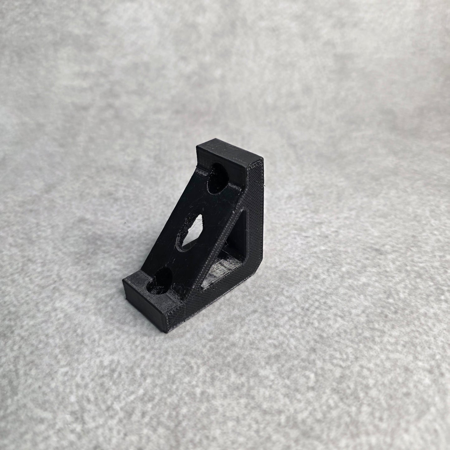 1 Inch Aluminium Channel Corner Bracket | 50 x 50 mm Perpendicular Fixing Bracket for Slim Sections