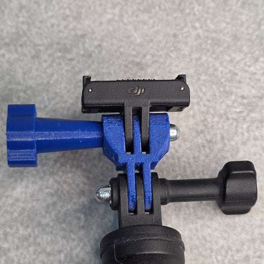 Dome Nut Action Camera Mount – Straight Extension Adapter for GoPro, DJI Osmo, Insta360, SJ Cam