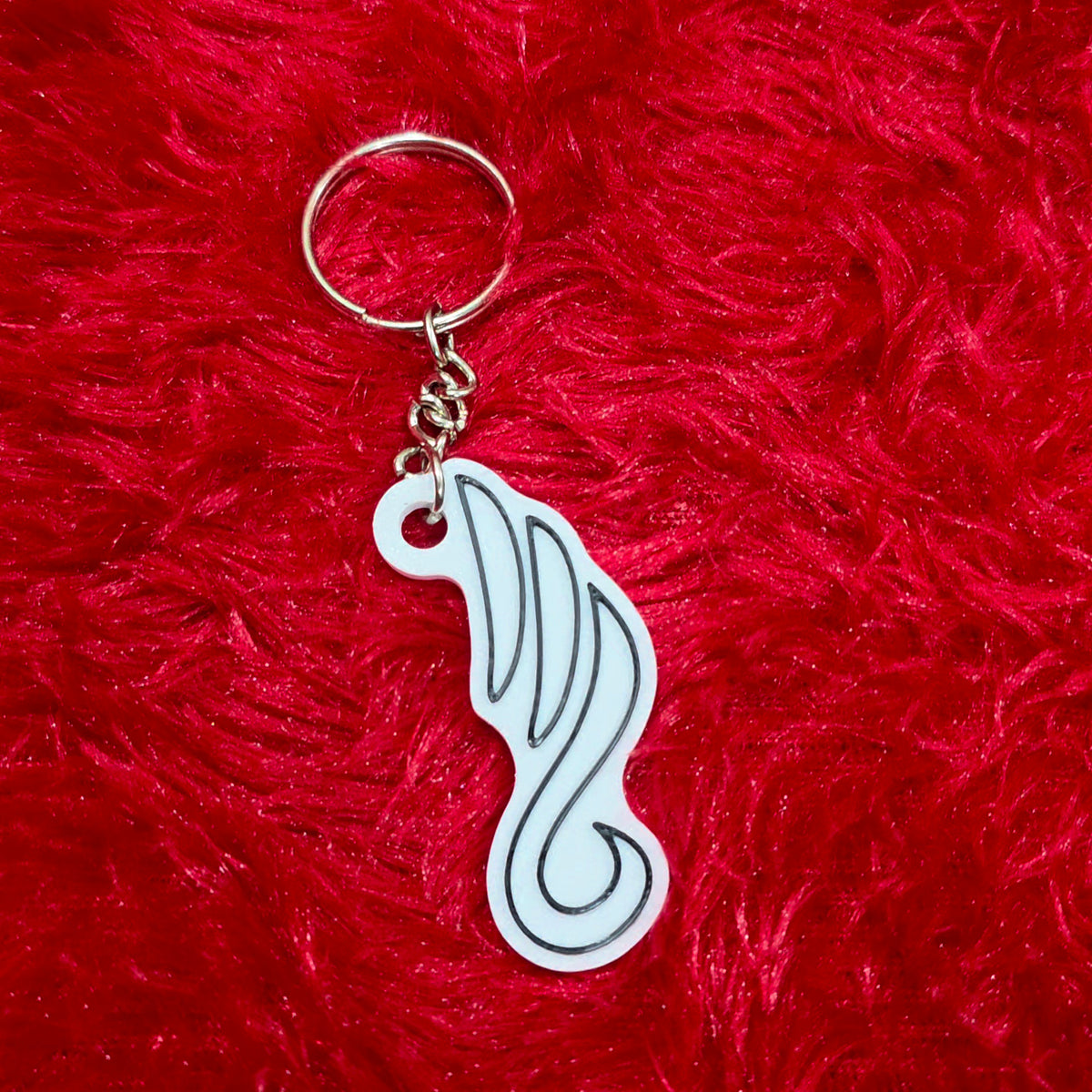Kurama Clan Symbol Keychain | Naruto Anime Keychain