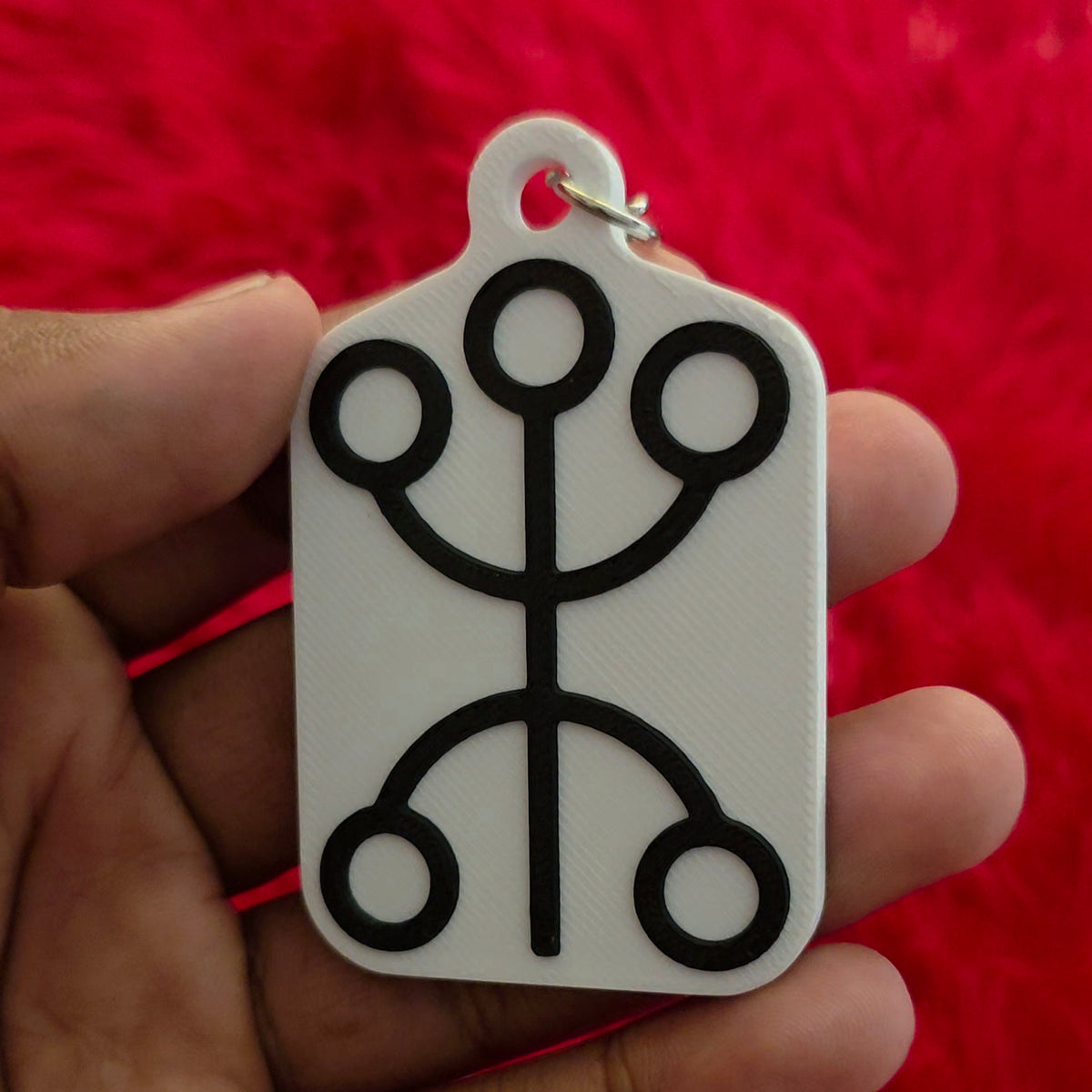 Sarutobi Clan Symbol Keychain | Naruto Anime Keychain