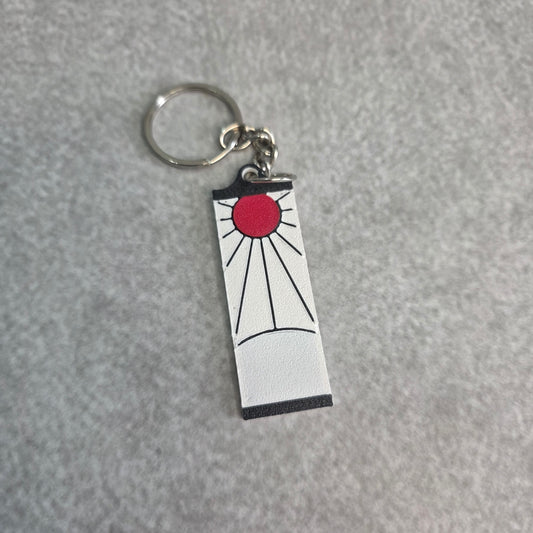 Demon Slayer Hanafuda Keychain | Kamado Tanjiro Key Ring
