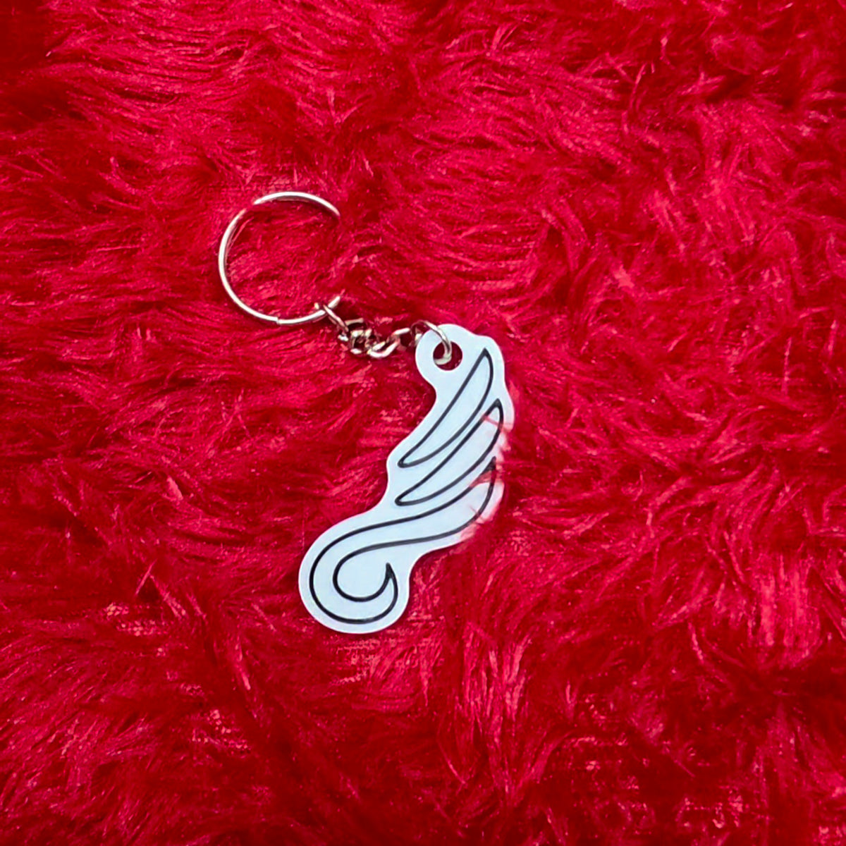 Kurama Clan Symbol Keychain | Naruto Anime Keychain