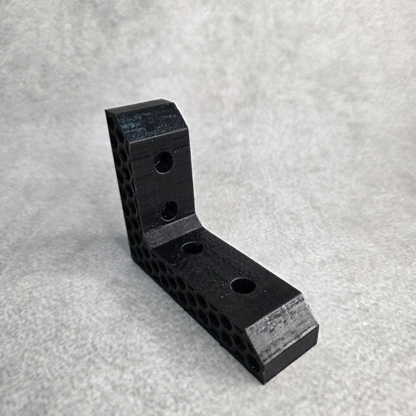 Honeycomb L-Shaped Corner Bracket 80 x 100 mm | Table Top, Wall Shelf & Panel Support