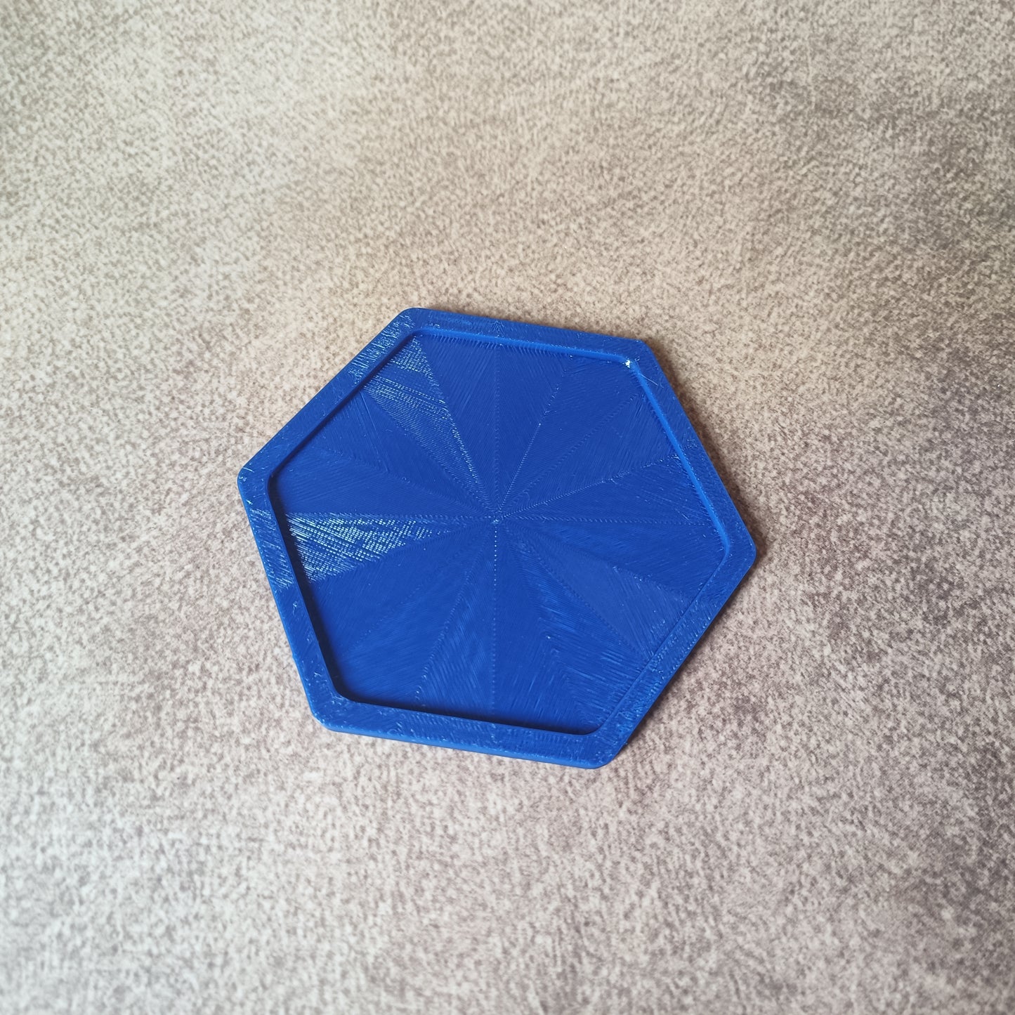 Hexagonal Plastic Glass Coaster Cover – Durable & Stylish for Home, Café & Outdoor Use
