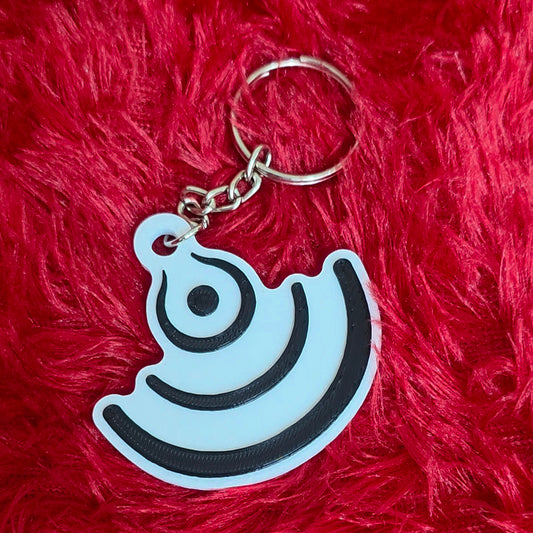 Hagoromo Clan Symbol Keychain | Naruto Anime Keychain