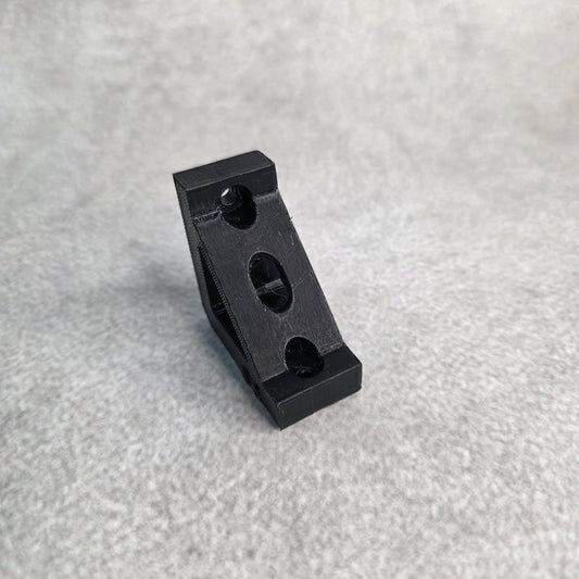1 Inch Aluminium Channel Corner Bracket | 50 x 50 mm Perpendicular Fixing Bracket for Slim Sections