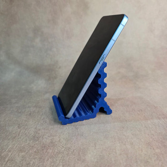 Hexagonal Wave Phone Stand | Desk Holder for Mobile