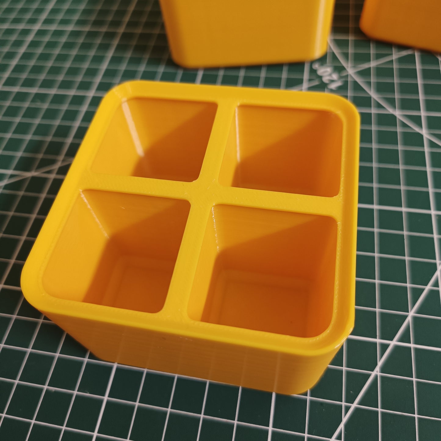 Compact Stackable Storage Boxes – 4-Piece Organizer Set