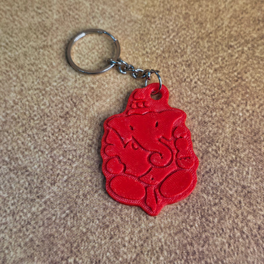 Lord Ganesha Keychain | Spiritual & Stylish Accessory