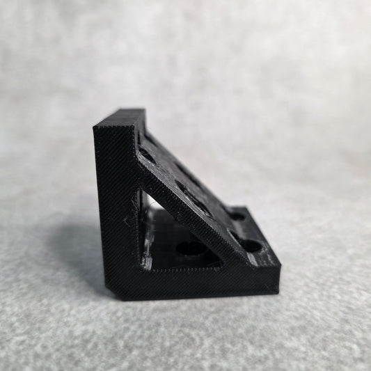 2 Inch Aluminium Channel Corner Bracket | 50 x 50 mm Perpendicular Fixing Bracket for Section Frames