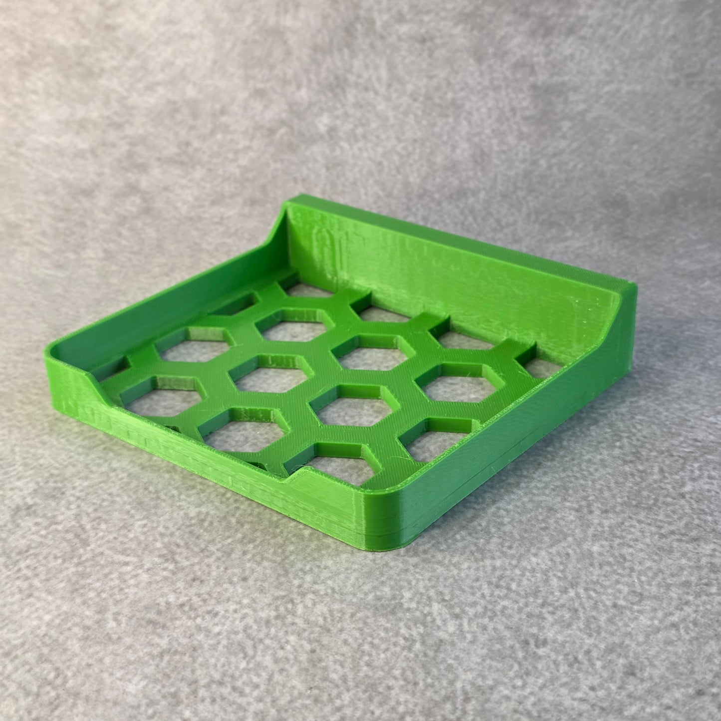 Honeycomb Utility Tray – Multipurpose Organizer for Bathroom, Kitchen & Desk