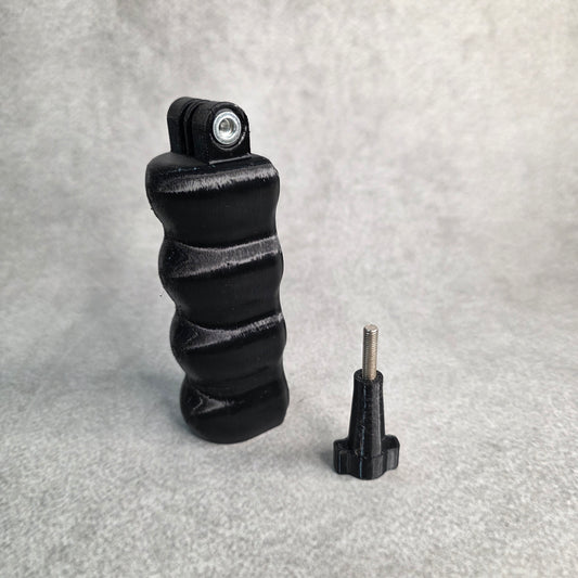 Action Camera Hand Grip | Mini Selfie Stick & Vlogging Handle for Mobile and Camera