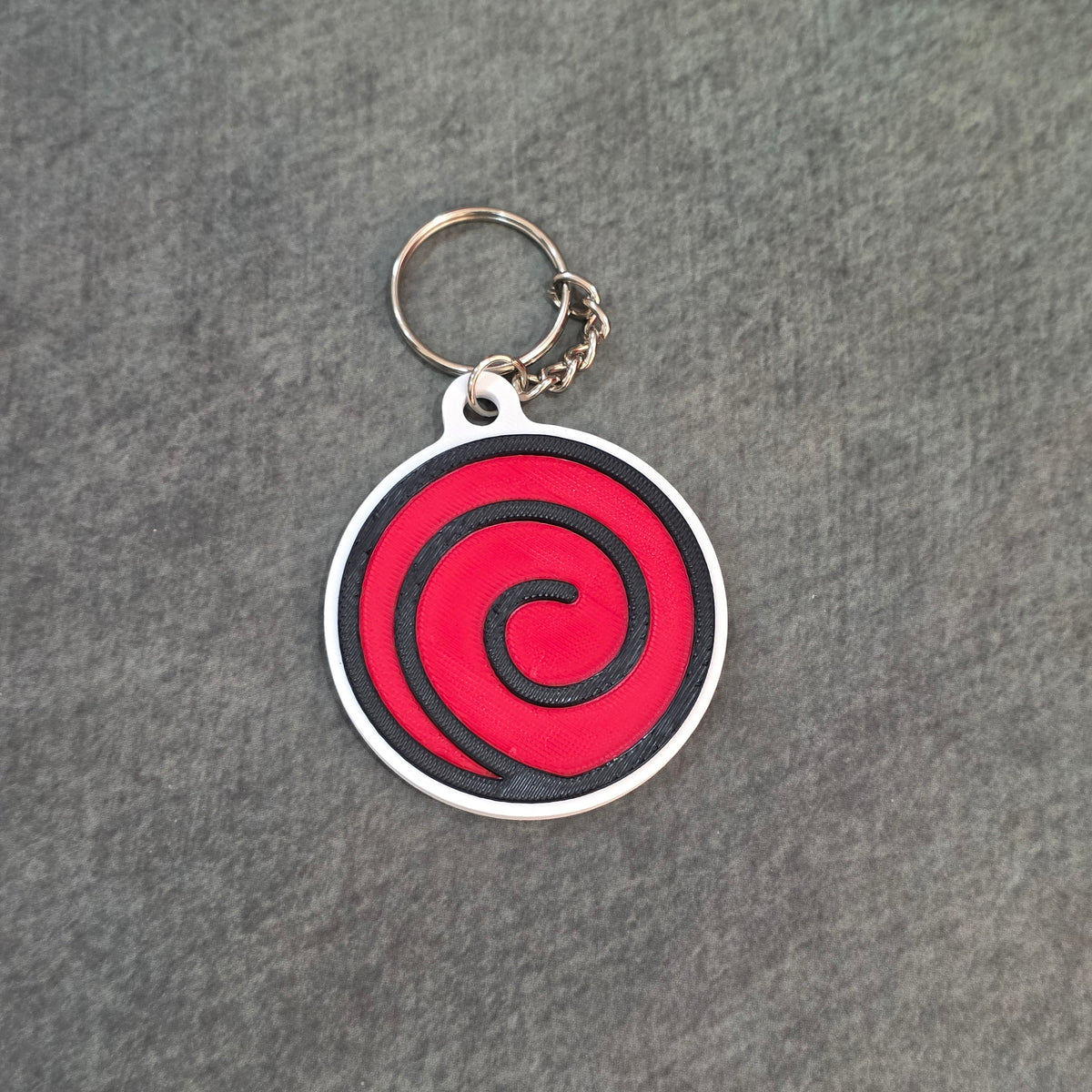 Uzumaki Clan Symbol Keychain | Naruto Anime Keychain